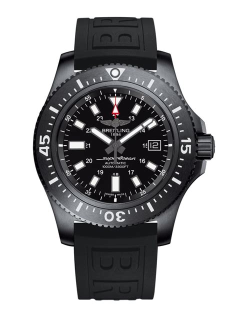 breitling superocean 44 special blacksteel test|breitling superocean ii 44 review.